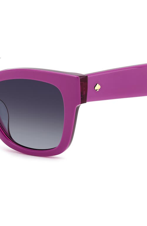 Kate Spade New York Aimee 50mm Gradient Cat Eye Sunglasses In Purple