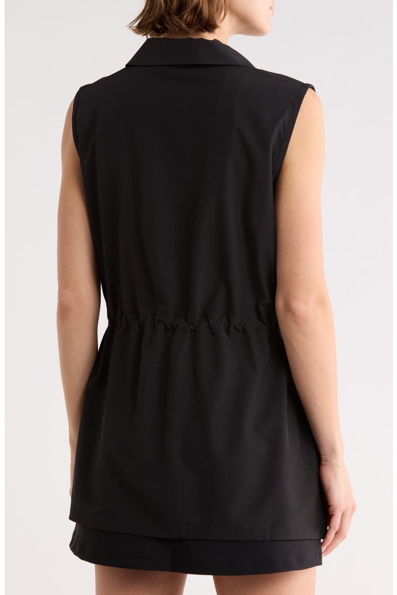 Sleeveless Blouse, Alternate, color, BLACK