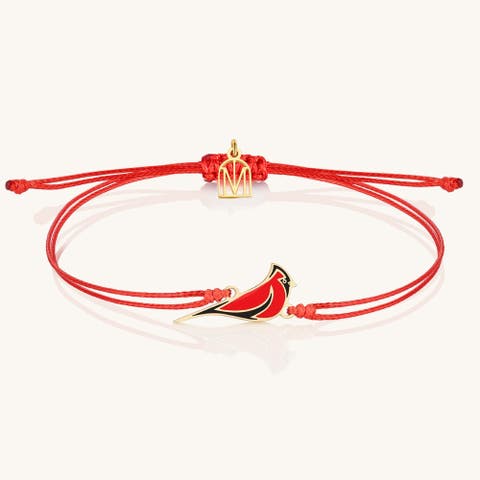 Thread of the Red Cardinal Always In My Heart bracelet