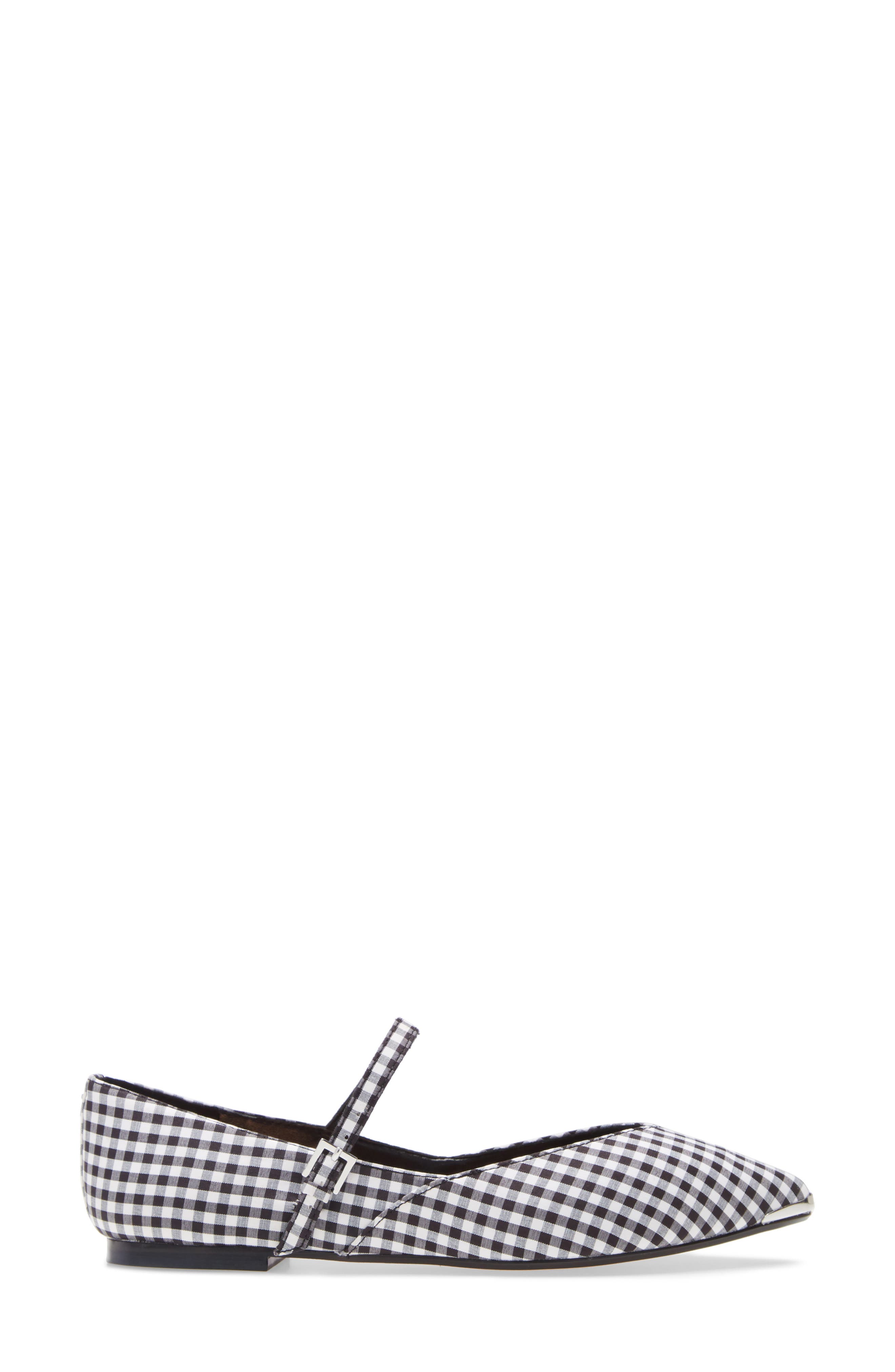 Ted Baker London Hujig Gingham Mary Jane Flat, Alternate, color, 