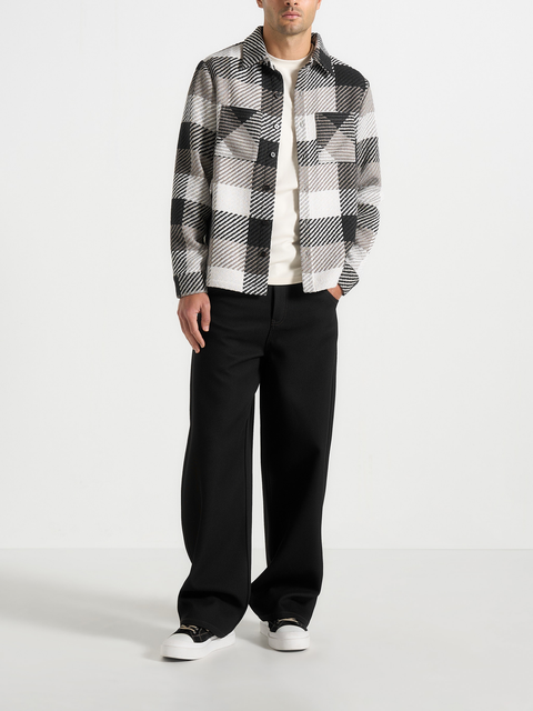 Rune Unisex Check Overshirt