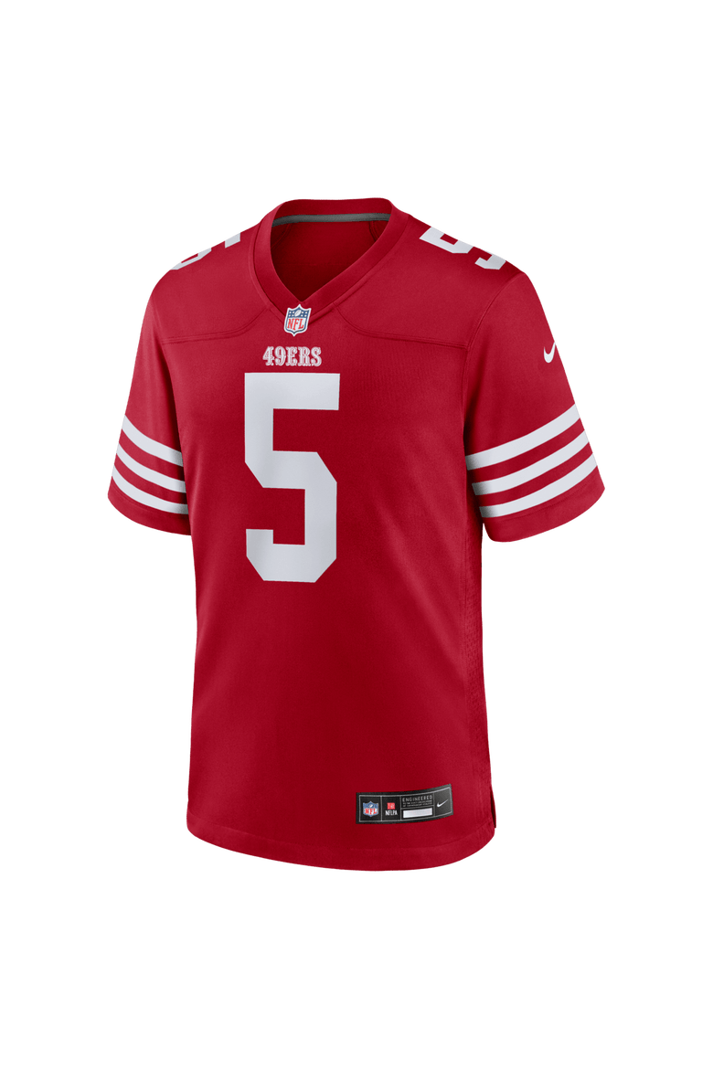 Men's Nike Mike Evans Scarlet San Francisco 49ers Game Jersey, Alternate, color, Scarlet