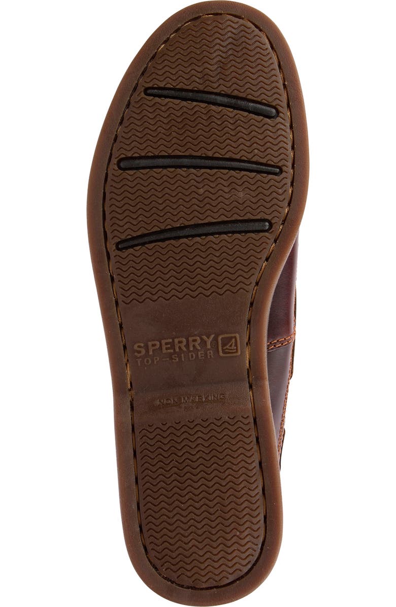 Sperry Mako 2-Eye Boat Shoe, Alternate, color, Amaretto