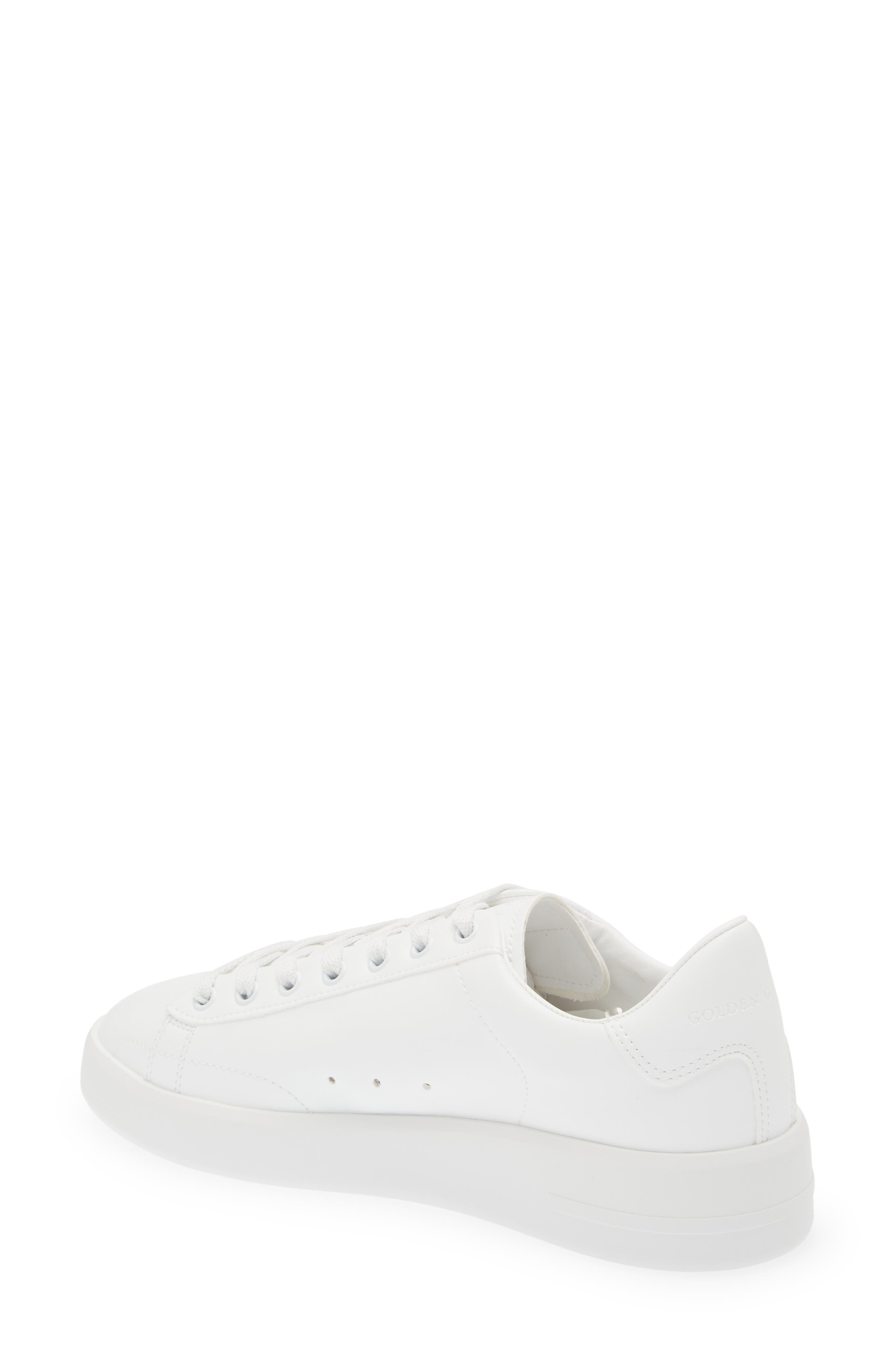 Golden Goose Purestar Bio Based Sneaker, Alternate, color, White