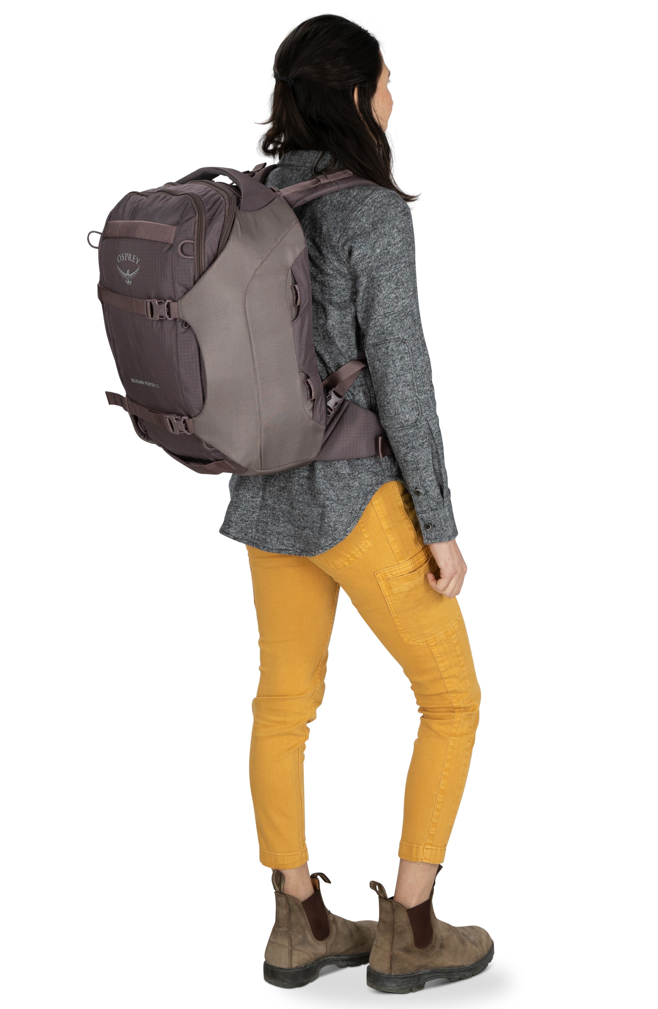 Sojourn Porter 30-Liter Recycled Nylon Travel Pack, Alternate, color, GRAPHITE PURPLE
