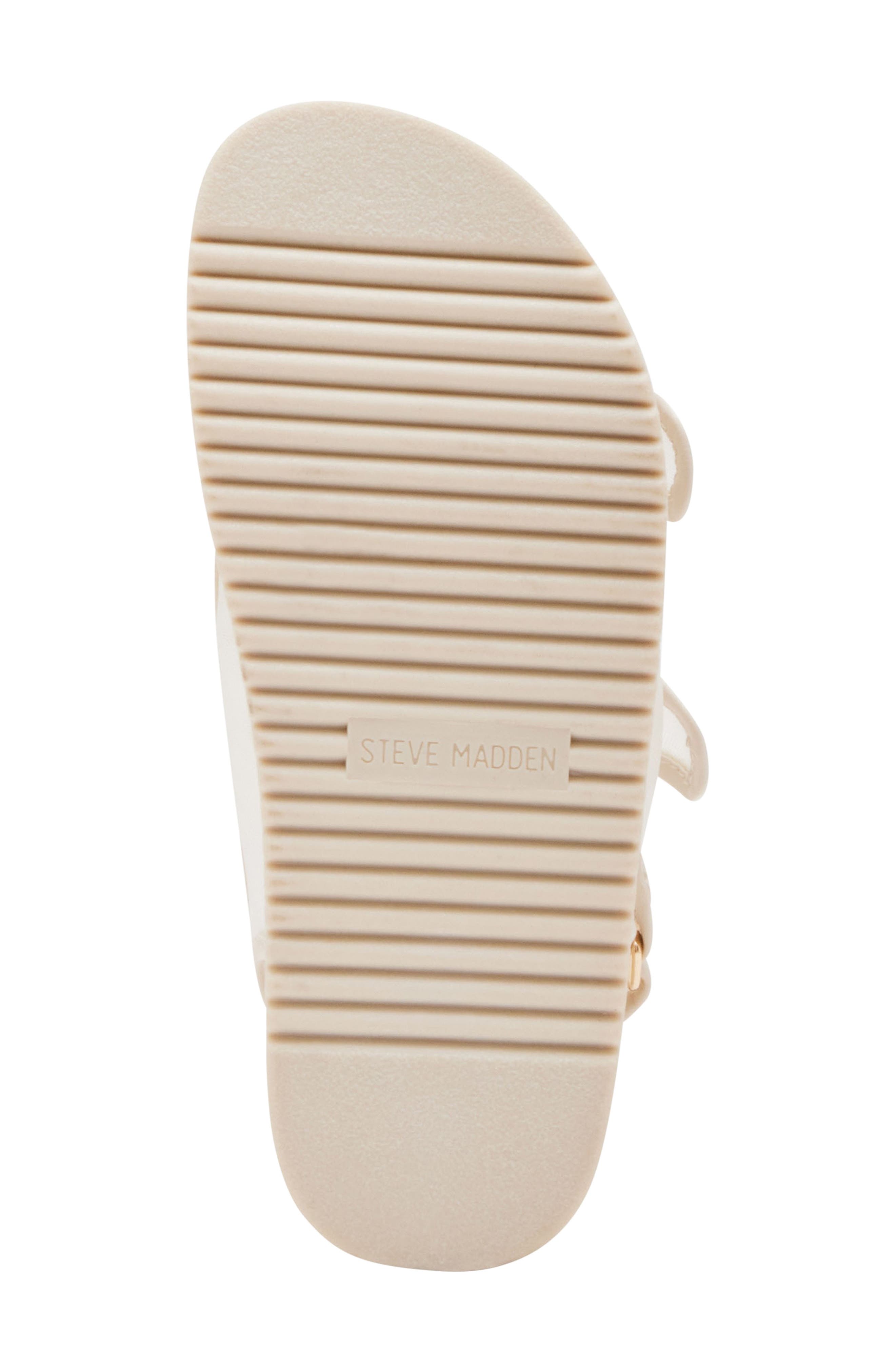 Steve Madden Kids' Jkit Slingback Sandal, Alternate, color, Bone