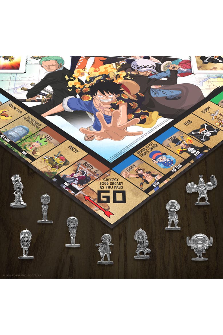 One Piece Strategy Board Game, Ages 8+, Alternate, color, Multicolored