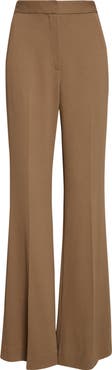 ST. JOHN Stretch Crepe Flare Leg Pants