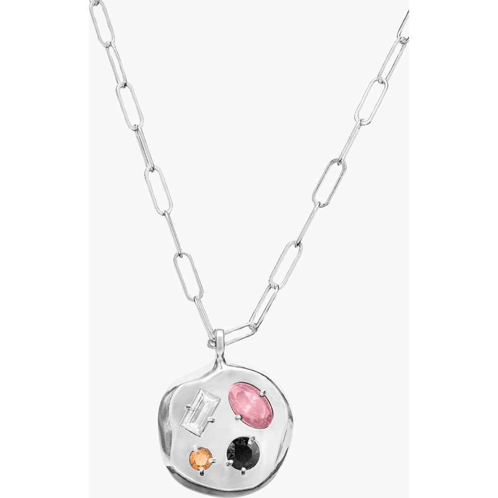 Birthdate Co. The April Birthdate Silver Pendant In April 11th - Silver