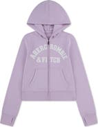 abercrombie kids Logo Full-Zip Hoodie