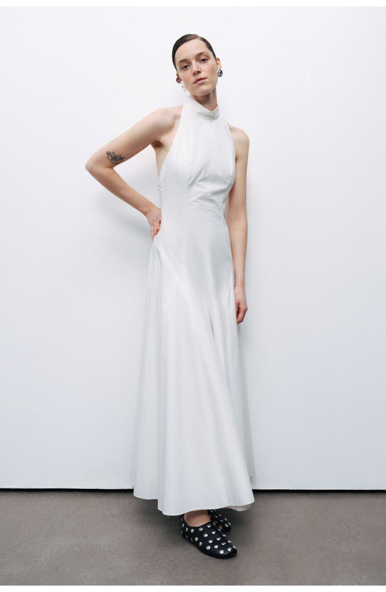 Nocturne Turtleneck Maxi Dress, Alternate, color,