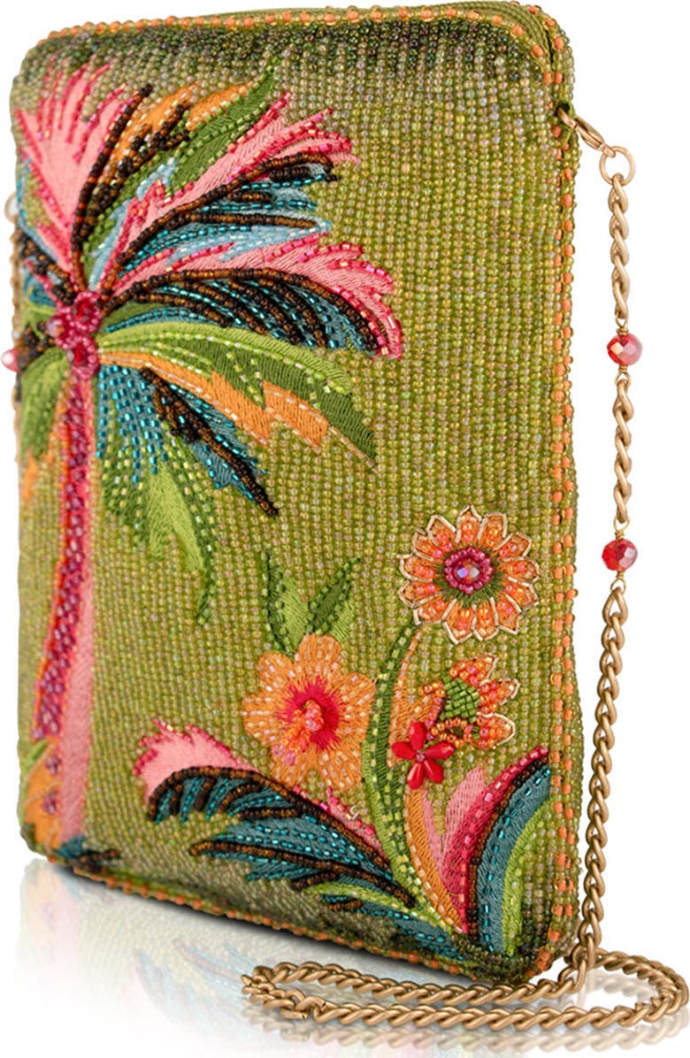 Mary Frances Accessories Endless Summer Mini Handbag, Alternate, color, Green