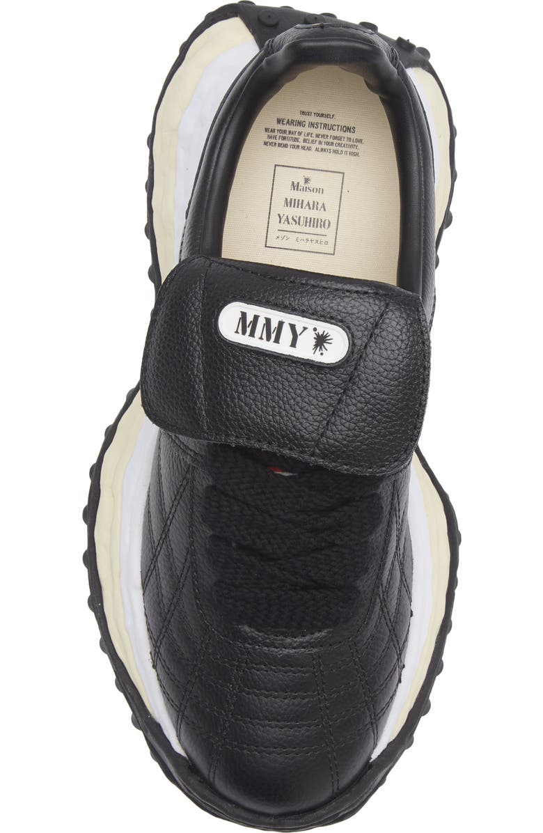 Maison MIHARA YASUHIRO Scott OG Lug Sole Low Top Sneaker, Alternate, color, Black