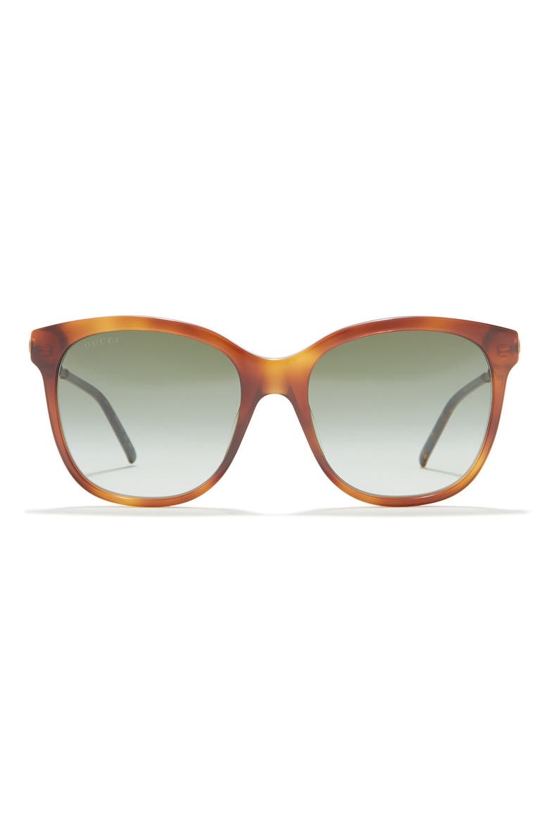 56mm Sunglasses, Main, color, HAVANA