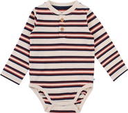RuggedButts Long Sleeve Henley Bodysuit