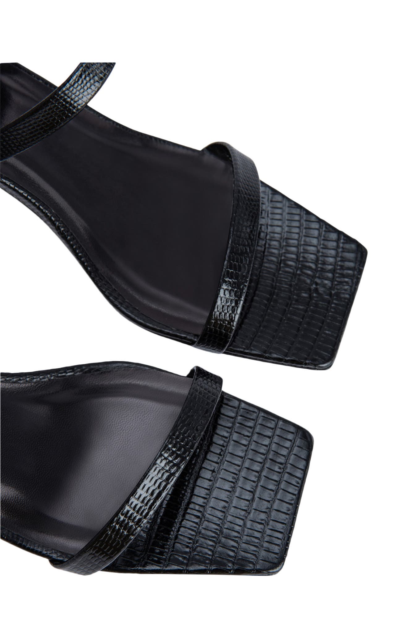 By Far Tanya Strappy Square Toe Sandal, Alternate, color, 