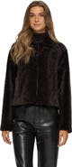 GORSKI Textured Genuine Shearling Short Jacket