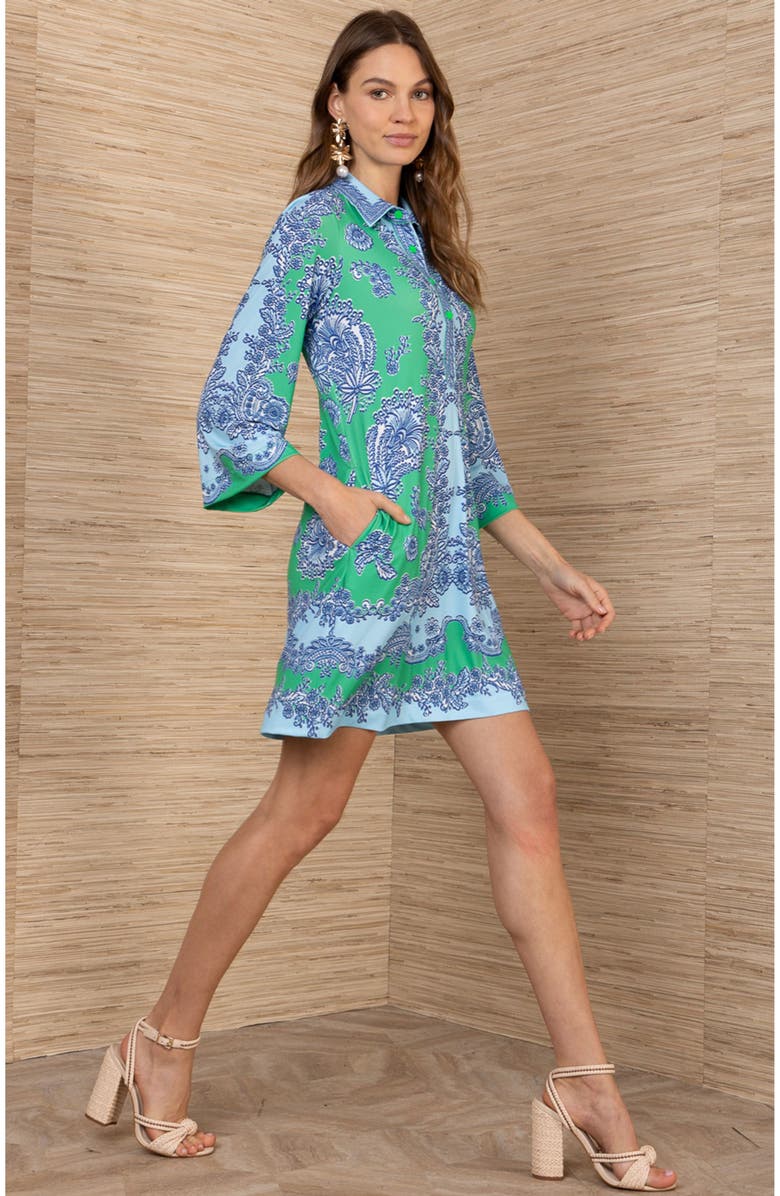 Hale Bob Marguerite Matte Jersey Dress, Alternate, color, 