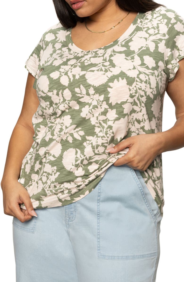 Sanctuary Westside Print Cotton Blend T-Shirt, Alternate, color, 