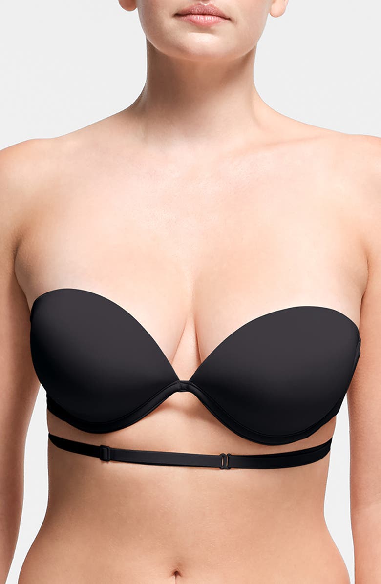 SKIMS Underwire Multi-Way Bra, Main, color, Onyx