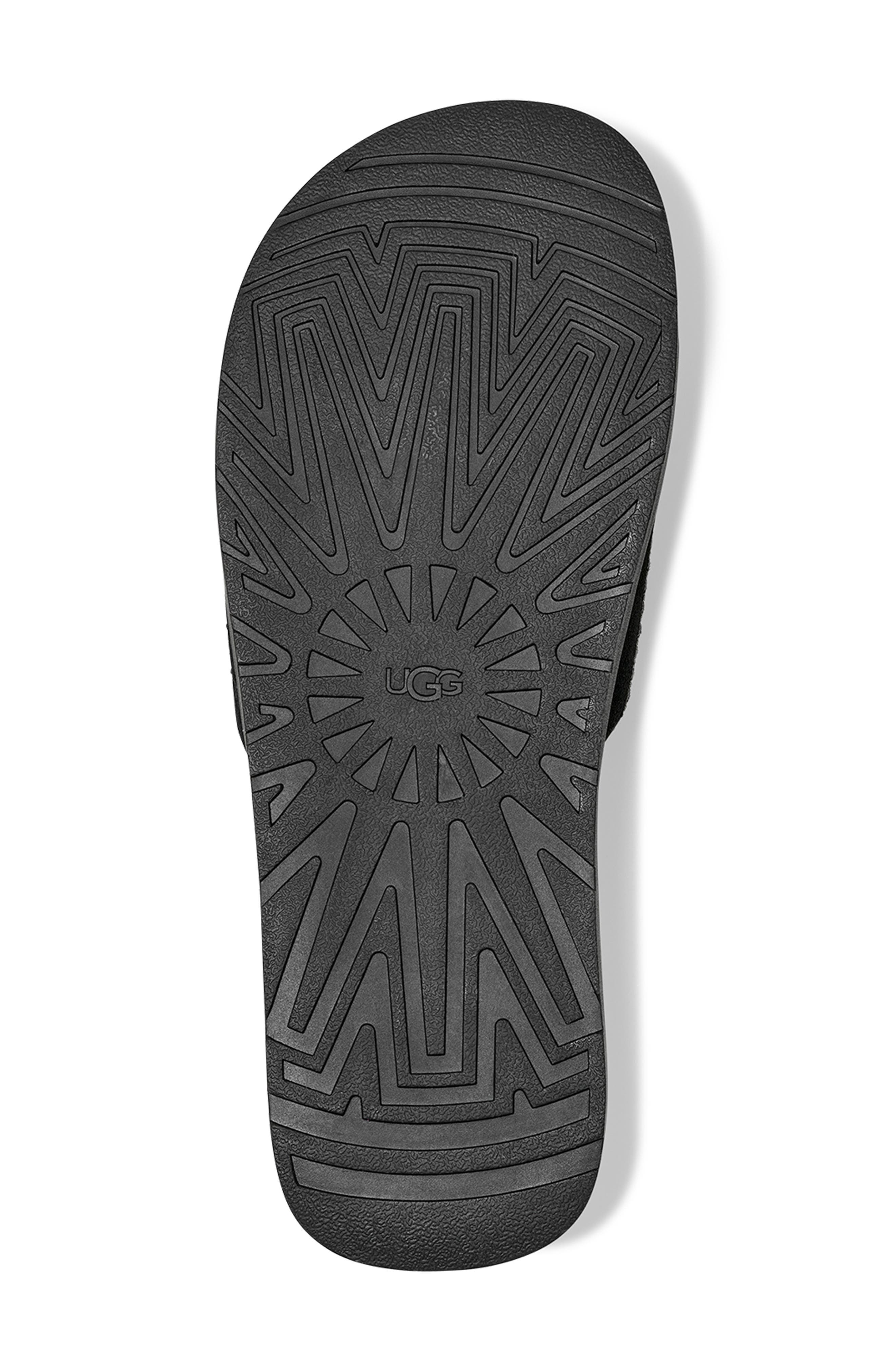 UGG<sup>®</sup> Seaside II Slide Sandal, Alternate, color, Black