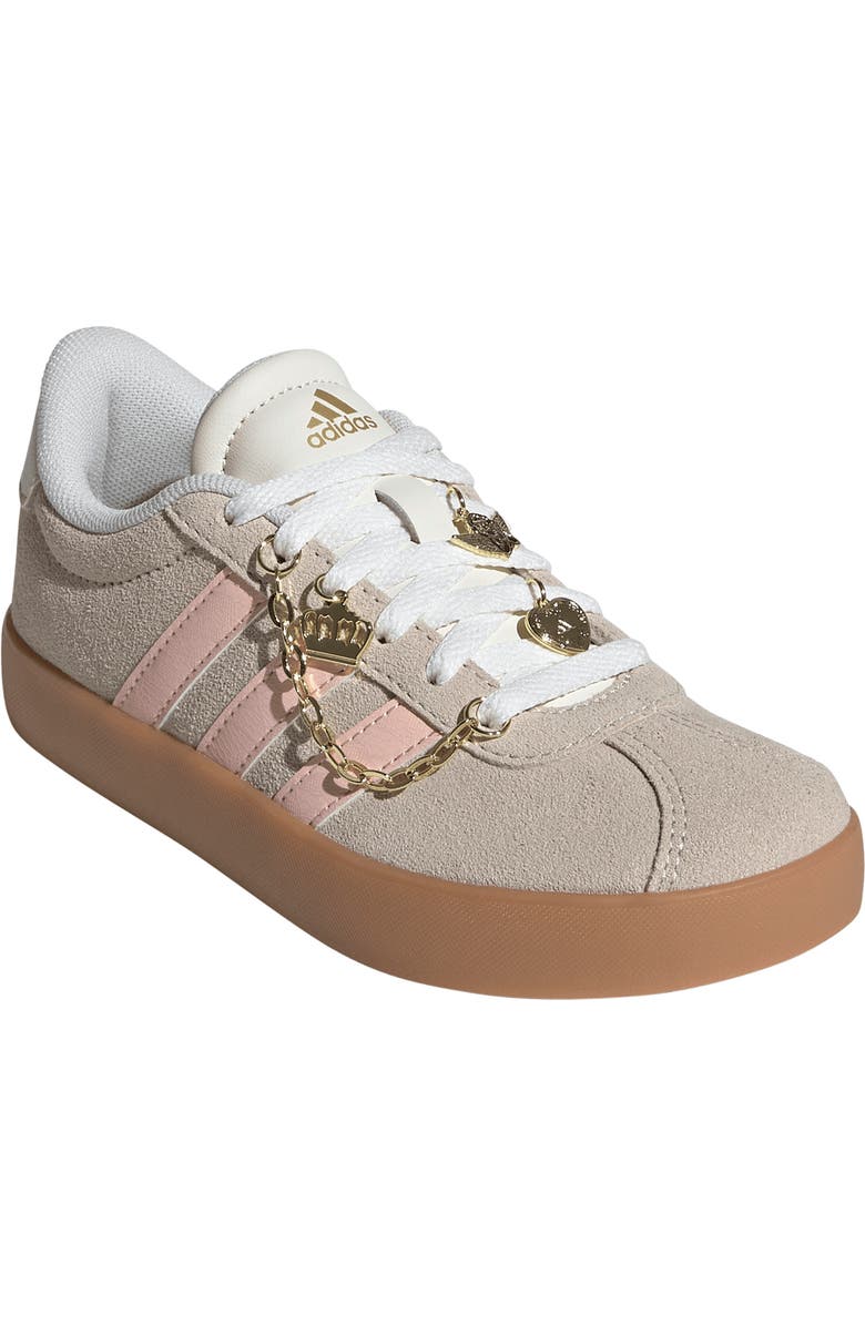 adidas Kids' VL Court 3.0 Sneaker, Main, color, Cream