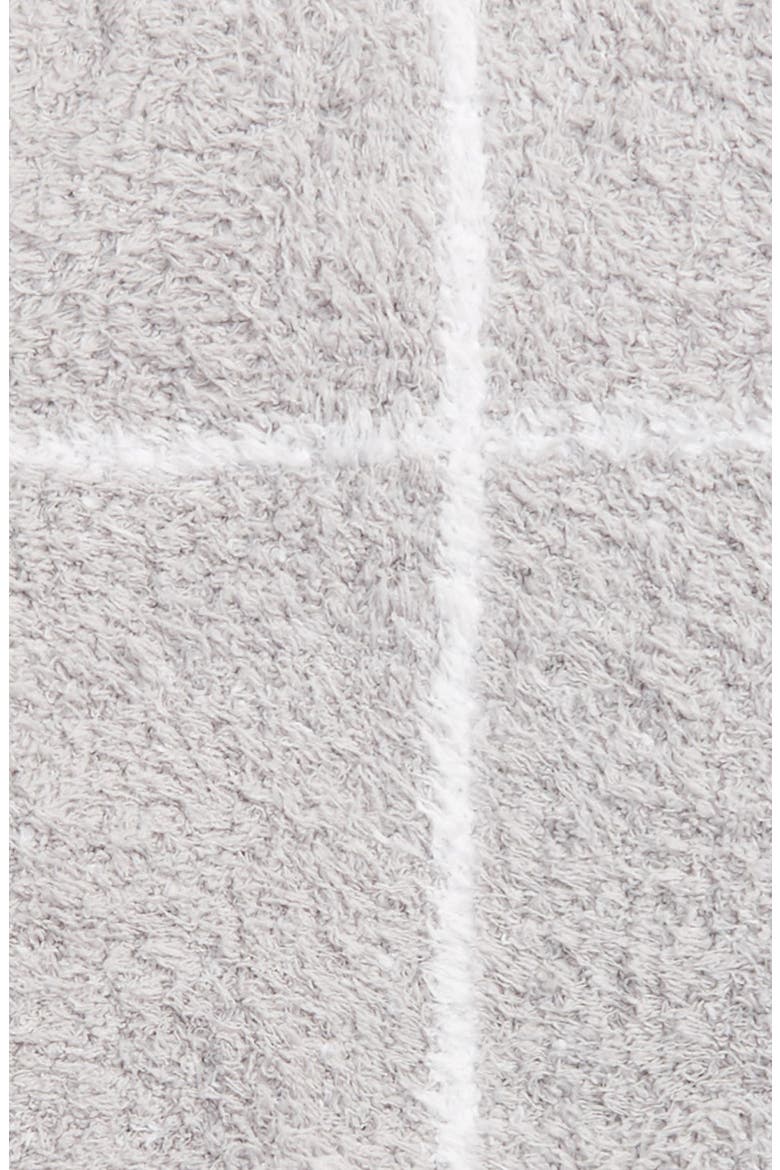 Cozychic® Windowpane Plaid Throw Blanket, Alternate, color, OYSTER/ WHITE