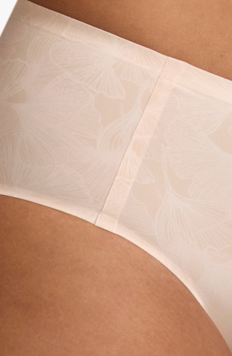 Evelyn & Bobbie High Waisted Retro Bikini, Alternate, color, Champagne Gingko