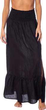 Maaji Jade Aubrey Linen Cover-Up Dress
