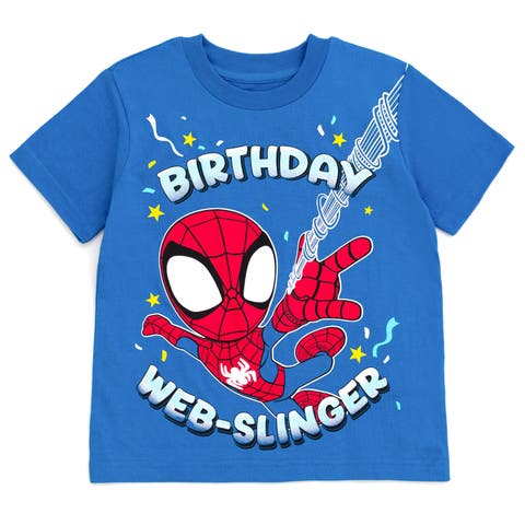 Spider-Man Birthday T-Shirt (Toddler, Little Kid 
Big Kid)