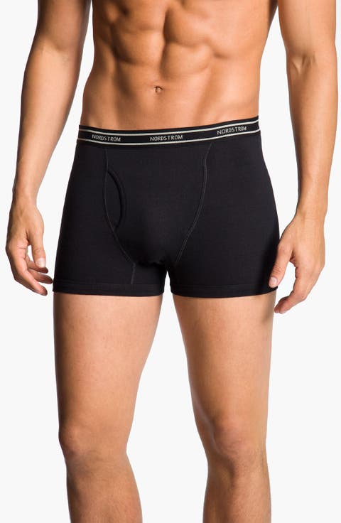 Stretch Cotton Boxer Briefs