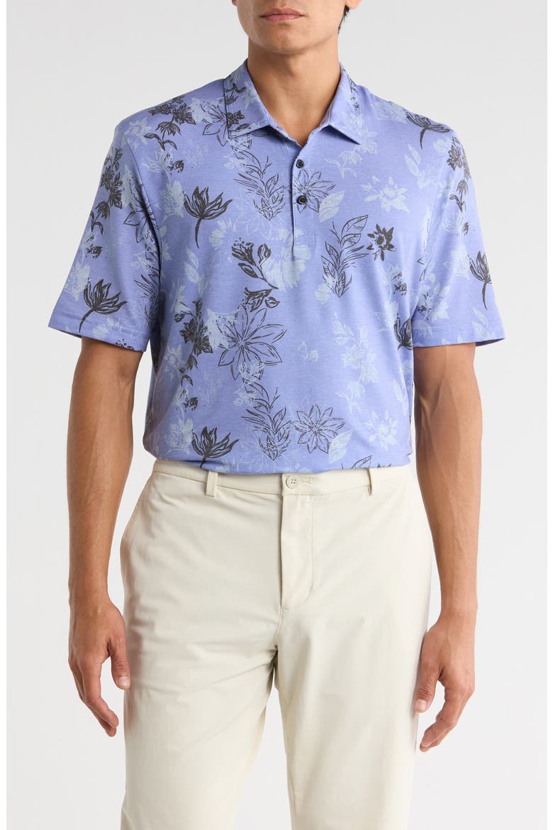 Cruise Featherweight Polo, Main, color, HEATHER VIOLET STORM