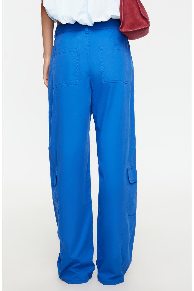 Venice Cotton Cargo Pants, Alternate, color, COBALT