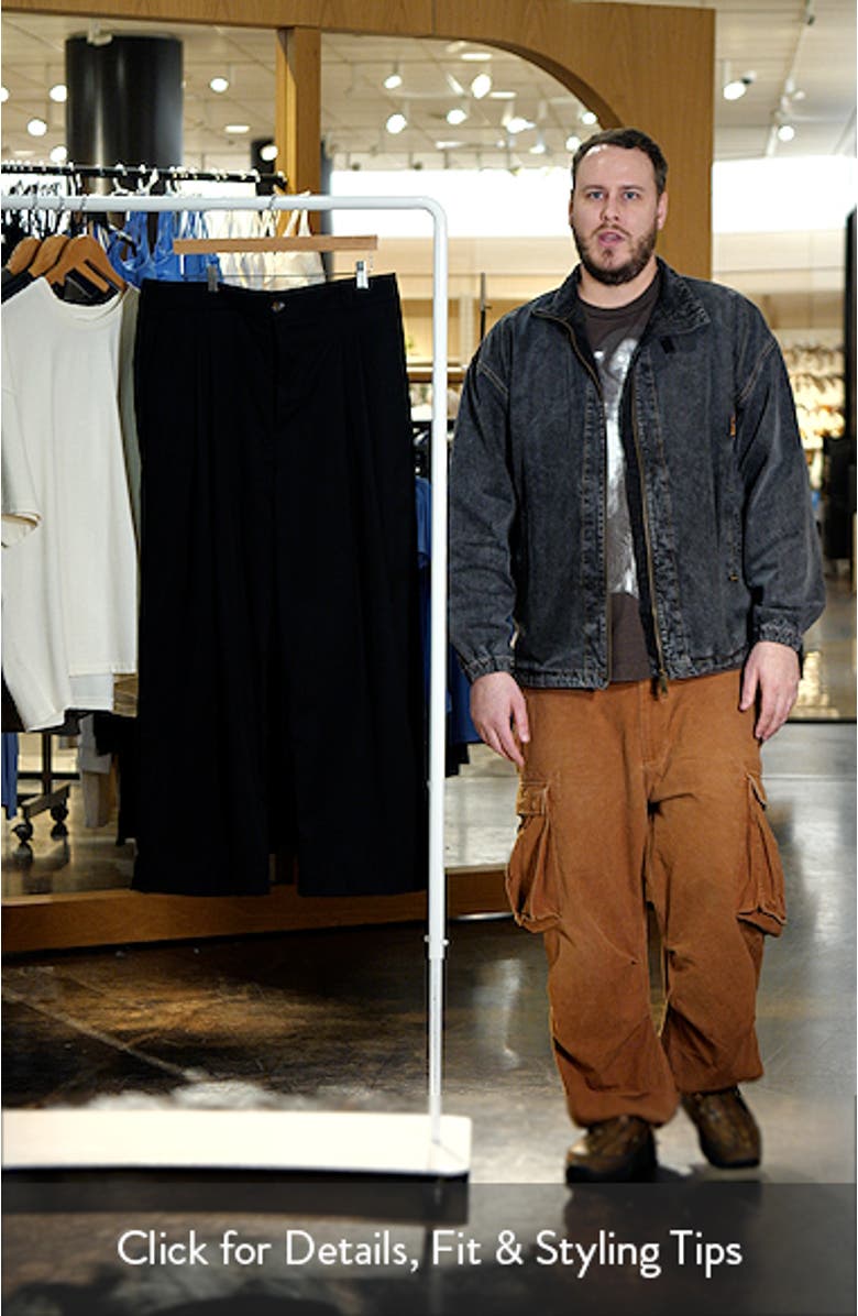 Courtyard Pleated Wide Leg Pants, sales video thumbnail