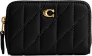 COACH Essential Pillow Quilted Leather Card Case