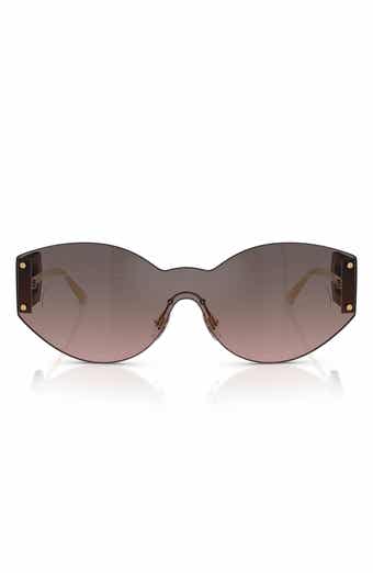 Versace 44mm Irregular Sunglasses