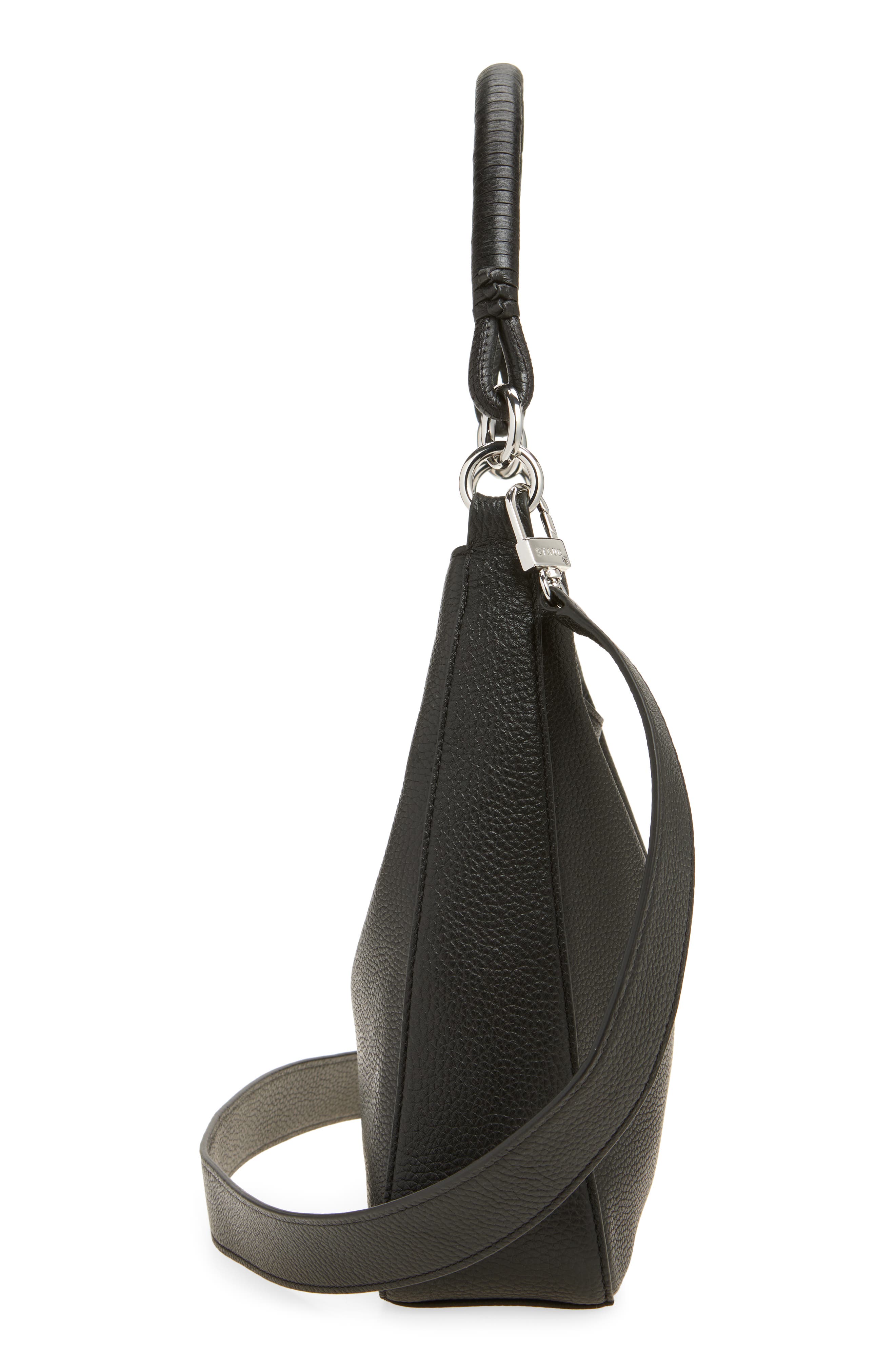 STAUD Mel Leather Shoulder Bag, Alternate, color, 