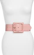 Halogen® x Atlantic-Pacific Covered Buckle Stretch Belt