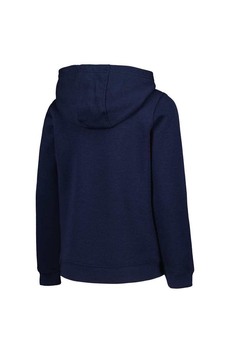 Outerstuff Youth Navy Cleveland Guardians Team Primary Logo Pullover Hoodie, Alternate, color, Navy