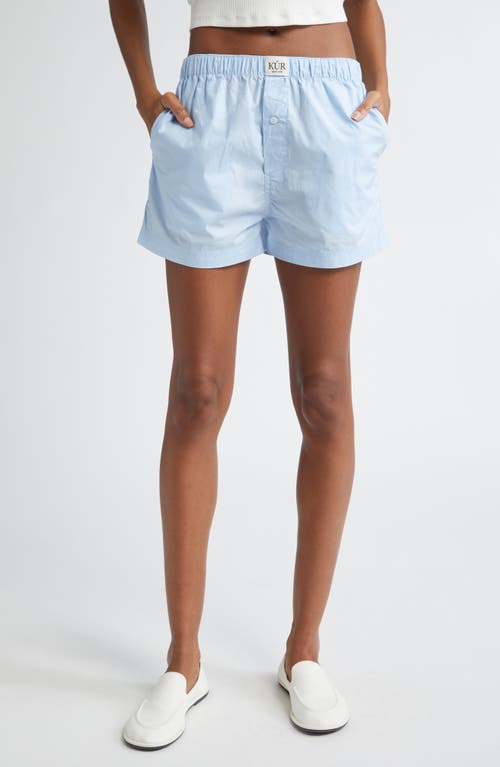 Shop Kúr Cotton Boyshorts In Blue