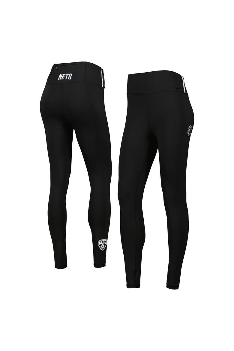 Women's Pro Standard Black Brooklyn Nets Classics Lux Leggings, Main, color, Black