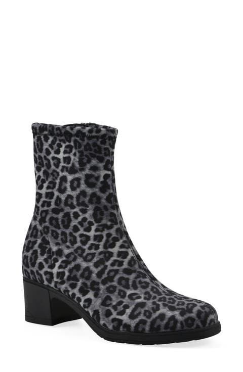 Huda Block Heel Bootie (Women)