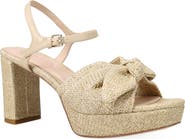 Pelle Moda Penni Ankle Strap Platform Sandal