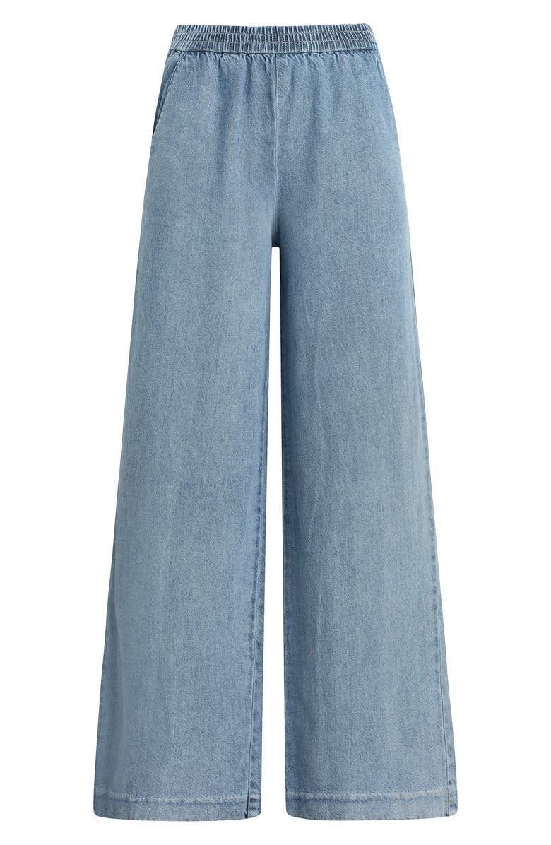 Favorite Daughter The Malibu Wide Leg Jeans, Alternate, color, Coronado