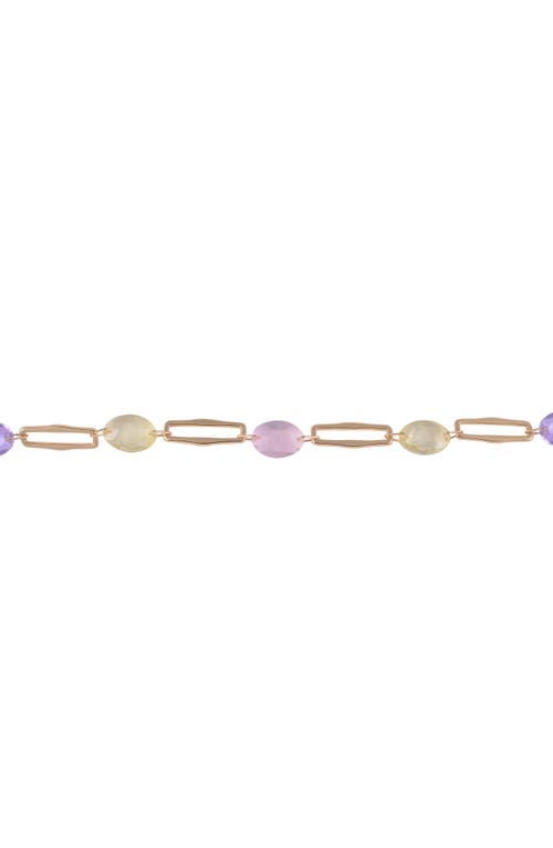 Laundry By Shelli Segal Faceted Crystal Station Collar Necklace