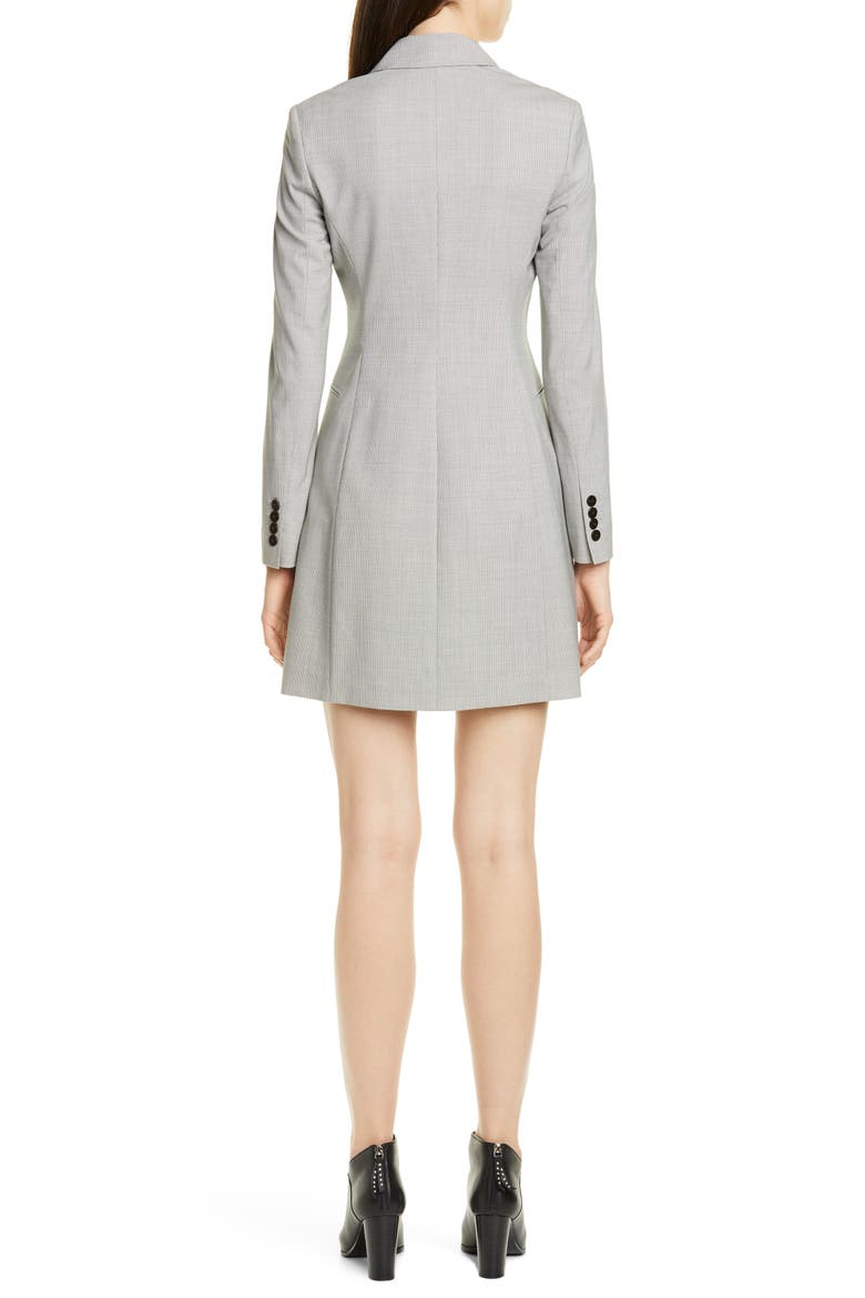 Long Sleeve Blazer Dress, Alternate, color, GREY MULTI
