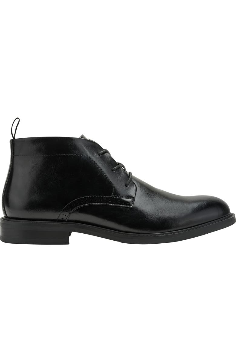 Kenneth Cole Reaction London Faux Leather Chukka Boot, Alternate, color, Black