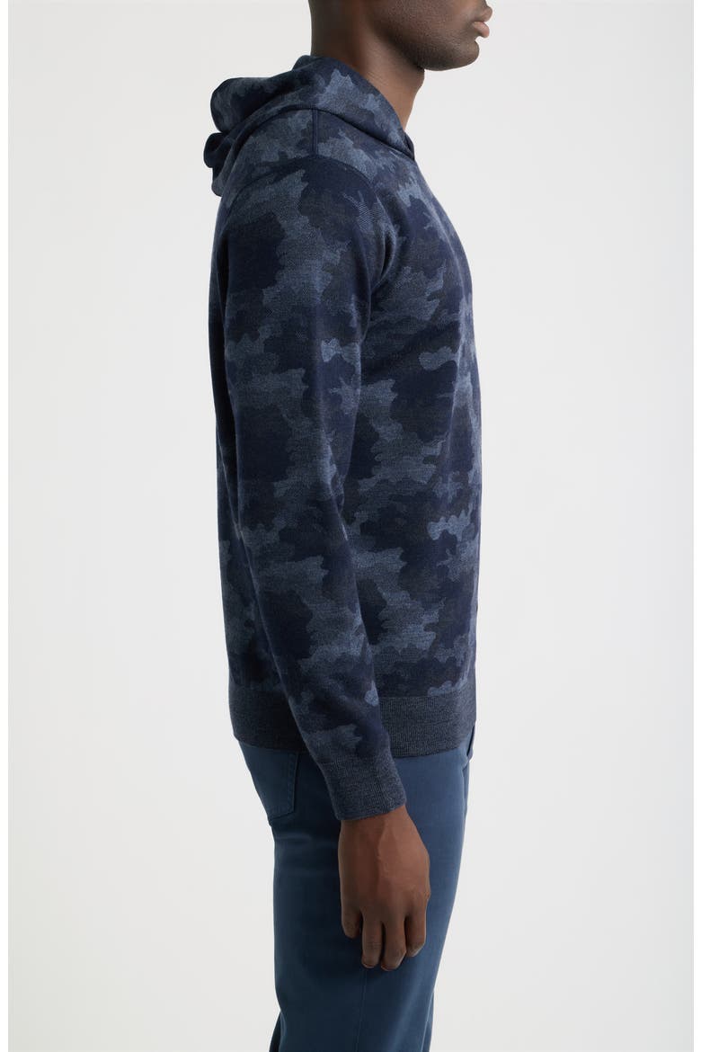 Reversible Merino Wool Hoodie, Alternate, color, MIDNIGHT NAVY