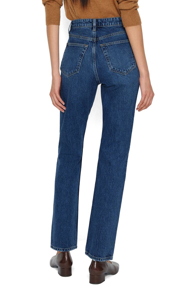 Cynthia High Waist Straight Leg Jeans, Alternate, color, MAGGIORE