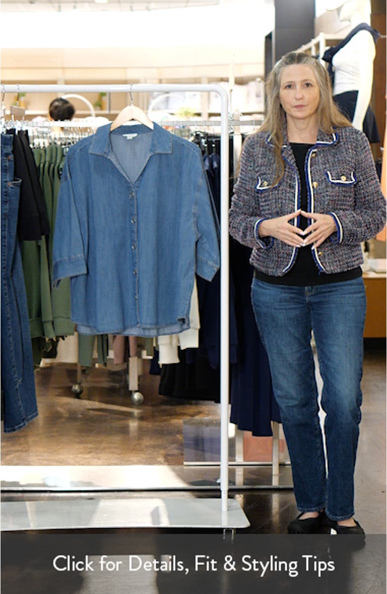 Kindell Chambray Top, sales video thumbnail